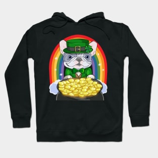 French Bulldog Leprechaun St Patricks Day Hoodie